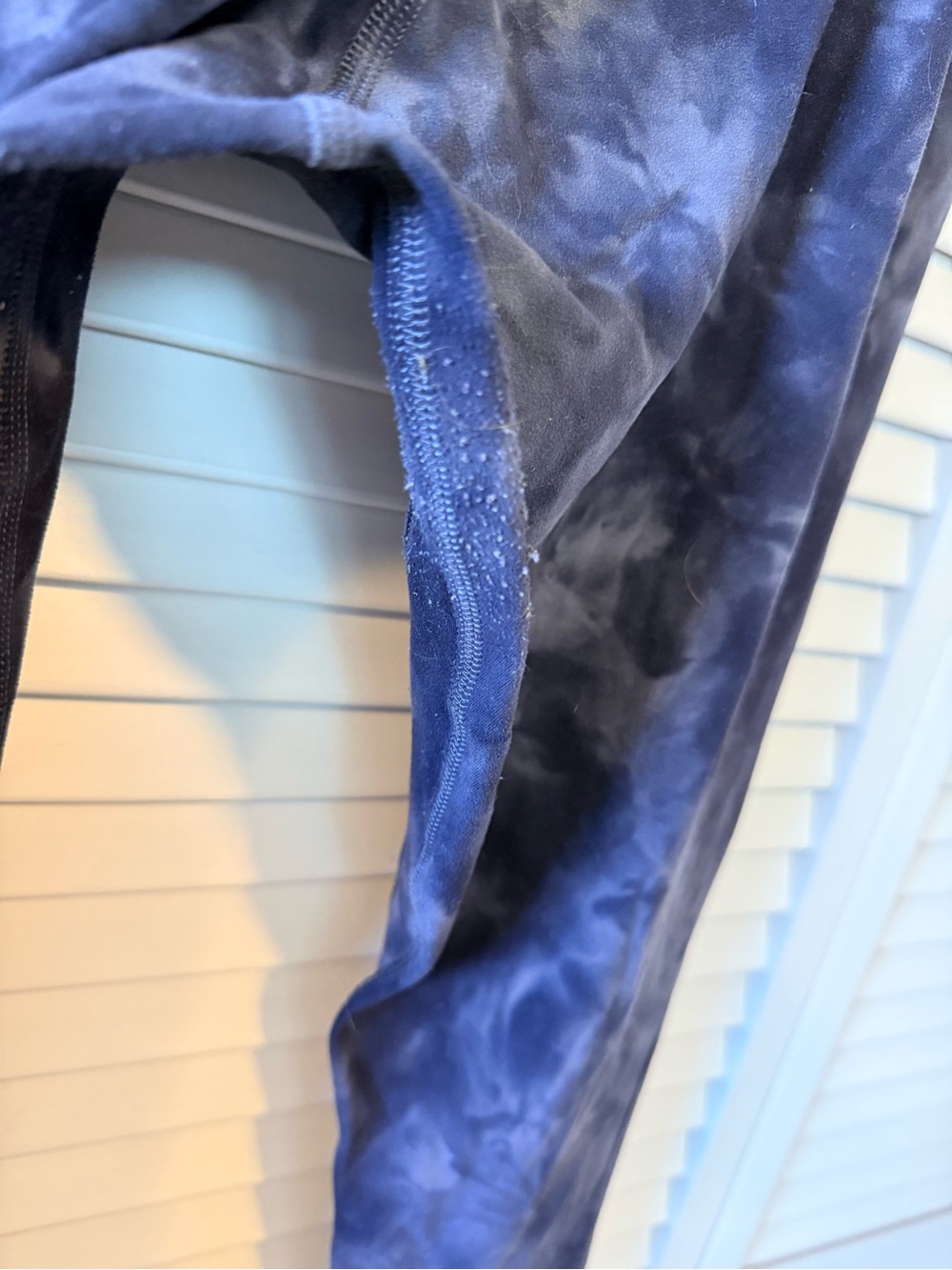 lululemon athletica Tie-Dye Navy Blue Black High-Rise Leggings - Picture 3 of 3